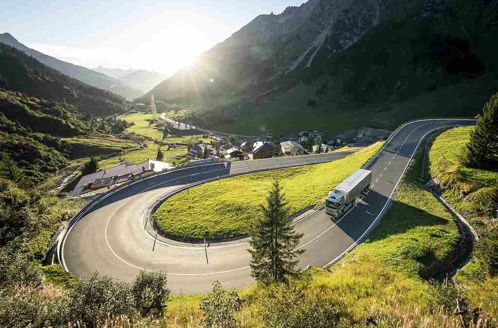 eActros überquert Arlbergpass