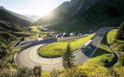eActros überquert Arlbergpass