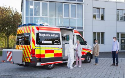 MAN stellt mobiles Corona-Diagnostikfahrzeug vor