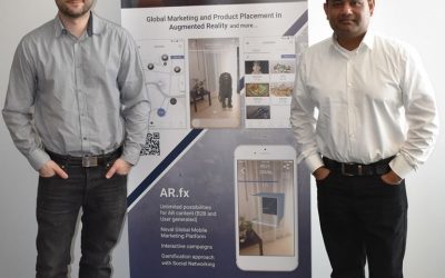 Künstler im AR-Raum