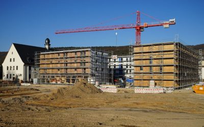 Collegium Academicum feiert Fertigstellung des Holz-Rohbaus