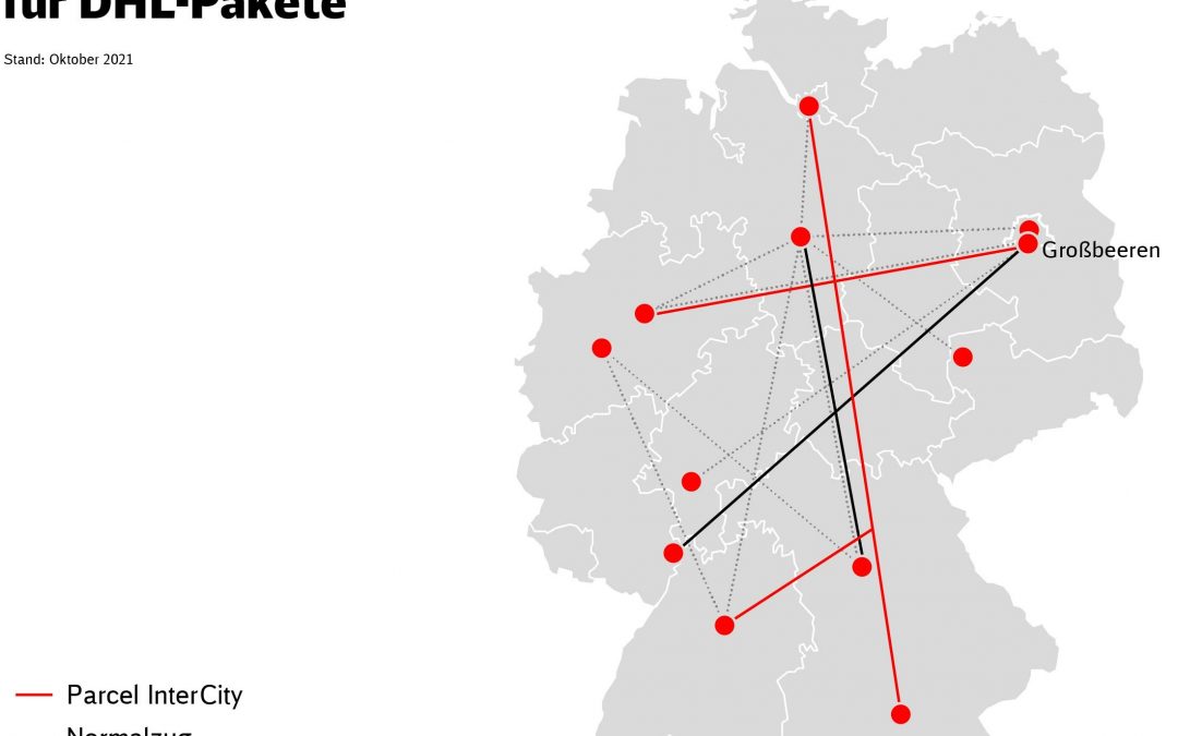 DB Cargo und DHL weiten Kooperation aus
