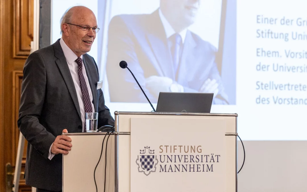 20-jähriges Bestehen der Stiftung Universität Mannheim
