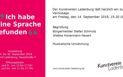 Ich habe meine Sprache gefunden