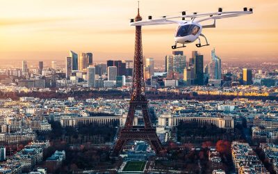 Volocopter fliegt über Paris
