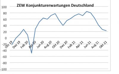 ZEW-Konjunkturerwartungen fallen