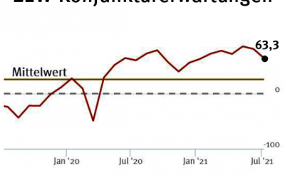 ZEW: Normalisierung der Wirtschaftsentwicklung geht weiter
